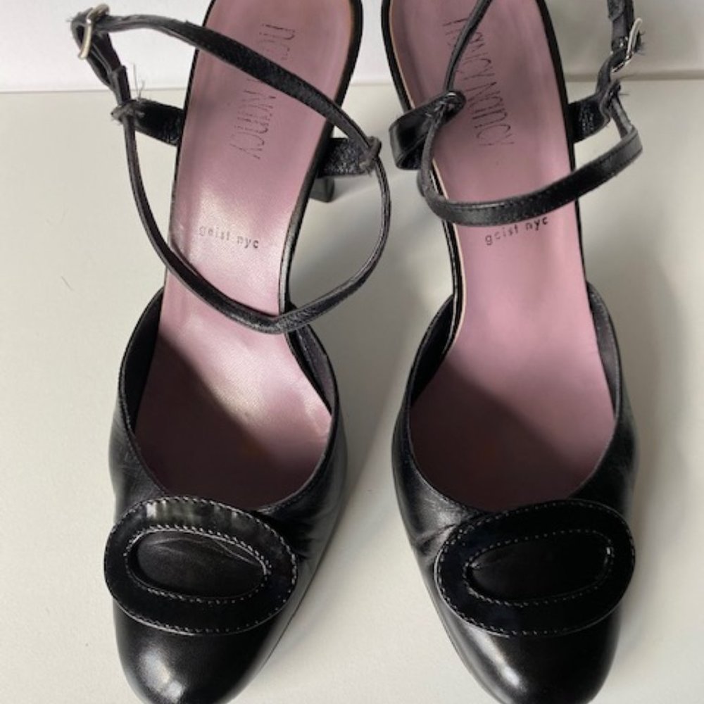 Nancy Nancy Ankle Strap Slingback Heels